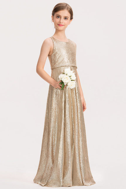 Robe Demoiselle D'Honneur Éclat Doré - gallery 3