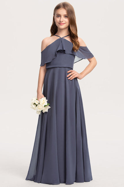 Robe Demoiselle D'Honneur Robes Fluides Élégantes - gallery 1