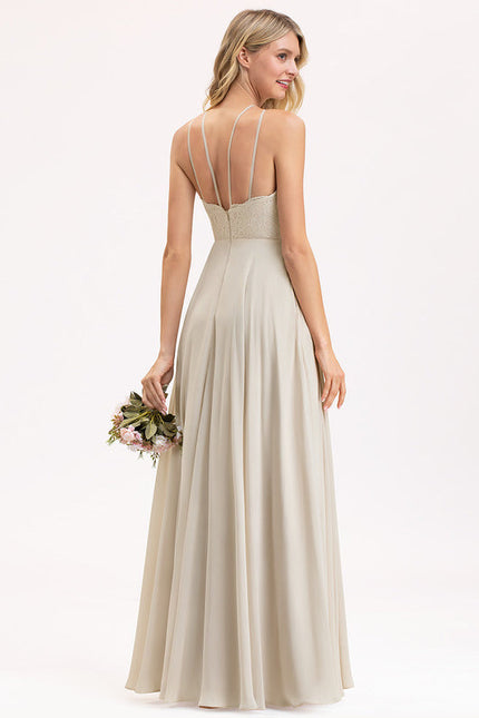 Robe Demoiselle D'Honneur Mousse Poudrée - gallery 1