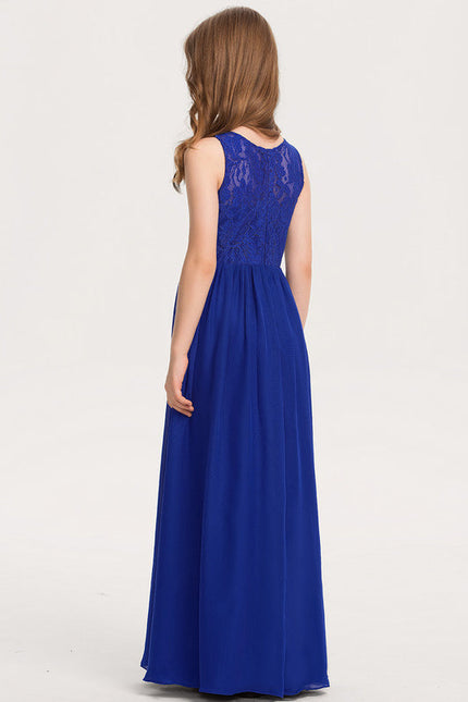 Robe Demoiselle D'Honneur Élégante Enfantine - gallery 4