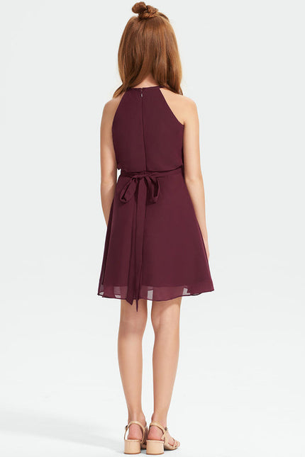 Robe Demoiselle D'Honneur Flou Menthe - gallery 1