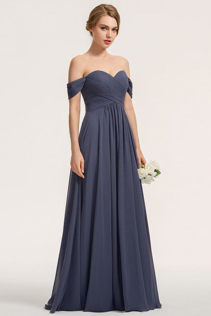 Robe Demoiselle D'Honneur Bordeaux Chic - gallery 1