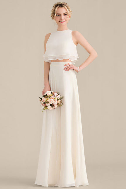 Robe Demoiselle D'Honneur Émeraude Fluide - gallery 2