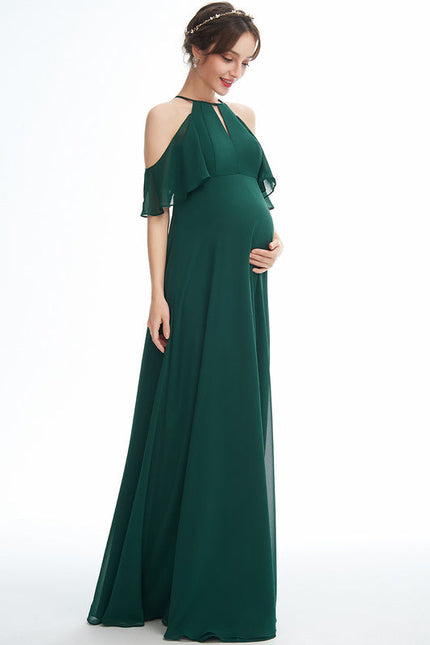 Robe Demoiselle D Honneur Vert Eucalyptus - gallery 3