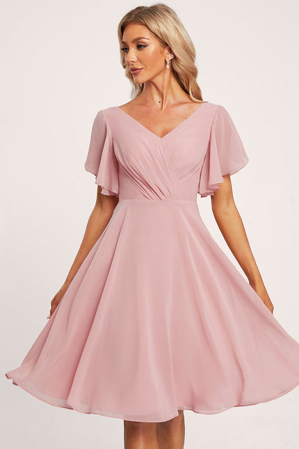 Robe Demoiselle D'Honneur Nuage Rosé - gallery 2