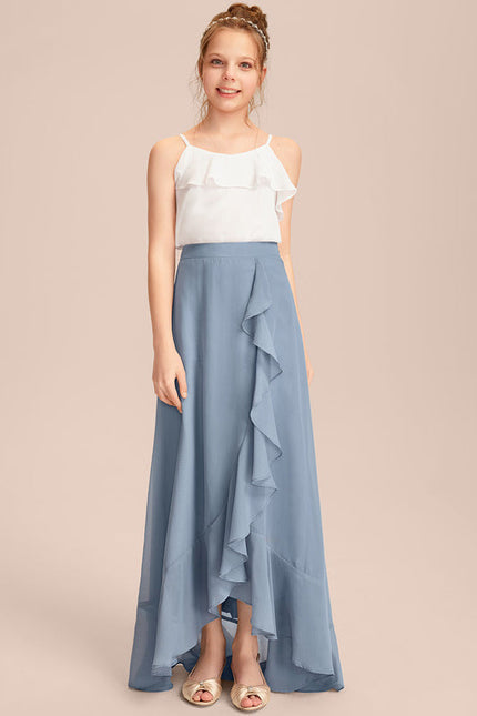 Robe Demoiselle D'Honneur Céleste Roulée - gallery 2