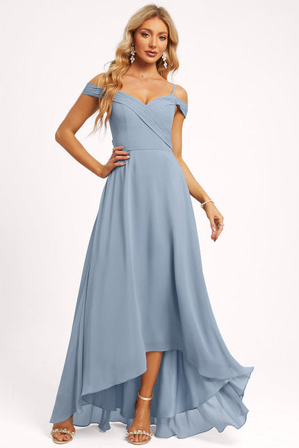 Robe Demoiselle D'Honneur Éthérée Rose - gallery 4