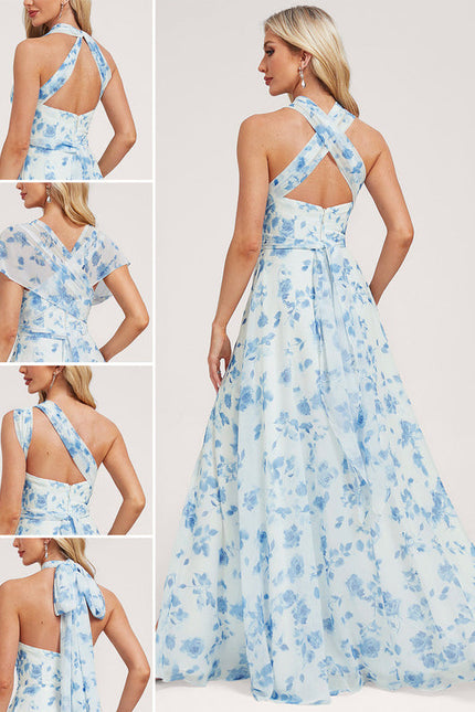 Robe Demoiselle D'Honneur Asymétrique - gallery 1