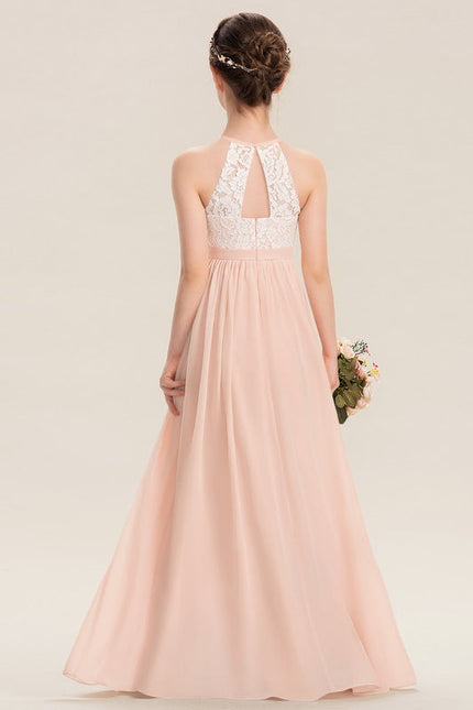 Robe Demoiselle D'Honneur Aérienne Rose - gallery 6