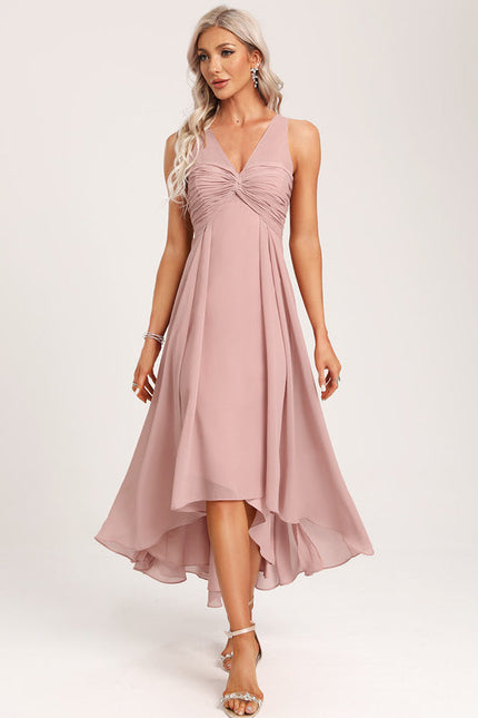 Robe Demoiselle D'Honneur Mousseline Aérienne