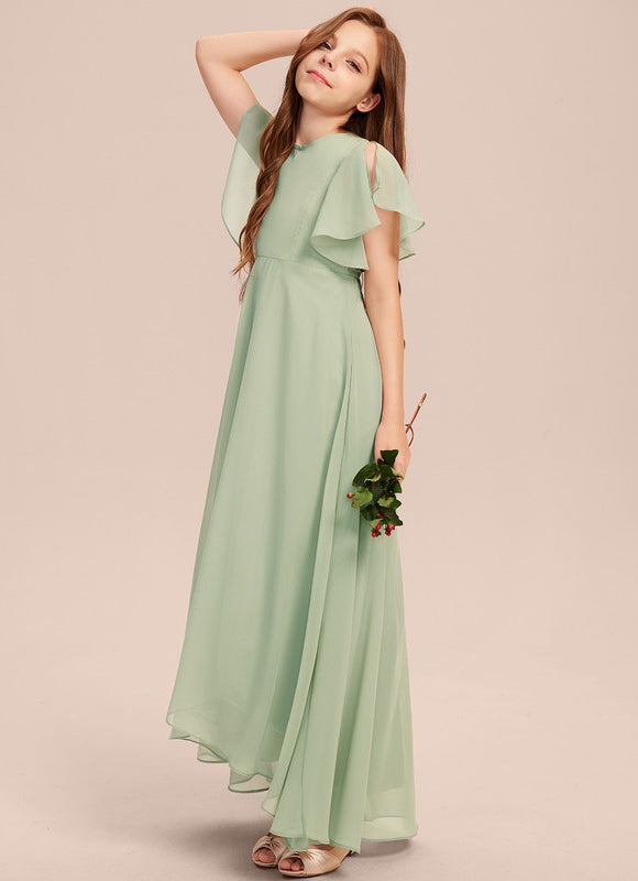 Robe Demoiselle D'Honneur Nuit Marine Fluide - gallery 1