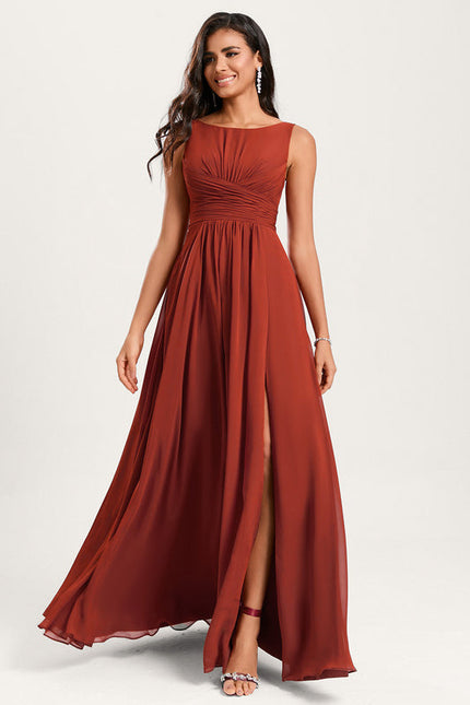 Robe Demoiselle D'Honneur Émeraude Fluide - gallery 2