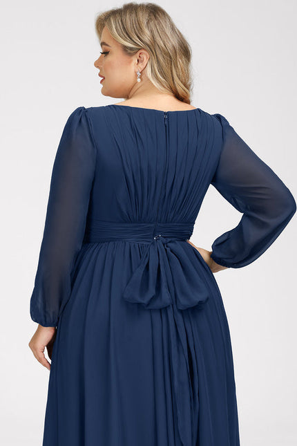 Robe Demoiselle D'Honneur Émeraude Fluide - gallery 4