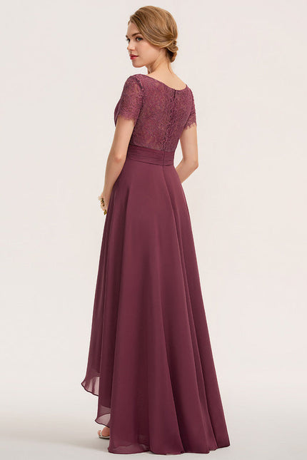 Robe Demoiselle D'Honneur Dentelle Marine - gallery 5