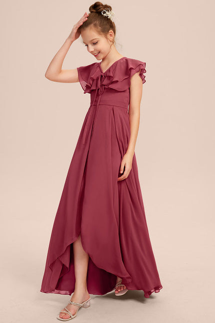 Robe Demoiselle D'Honneur Mousseline Douce - gallery 3