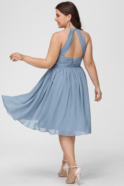 Robe Courte Demoiselle D'Honneur Femme - gallery 9