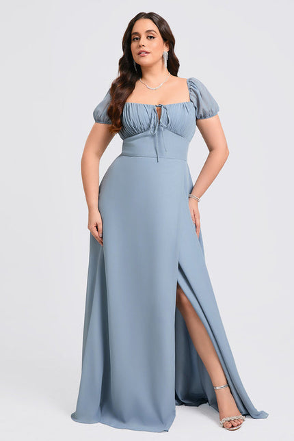 Robe Demoiselle D'Honneur Fluide Mint - gallery 9