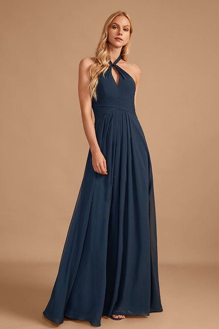 Robe Demoiselle D'Honneur Mousseline Éthérée - gallery 3