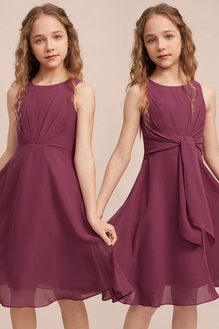 Robe Demoiselle D'Honneur Bleu Nuit Fluide - gallery 1