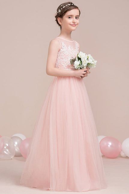 Robe Demoiselle D'Honneur Rose Paillette - gallery 2