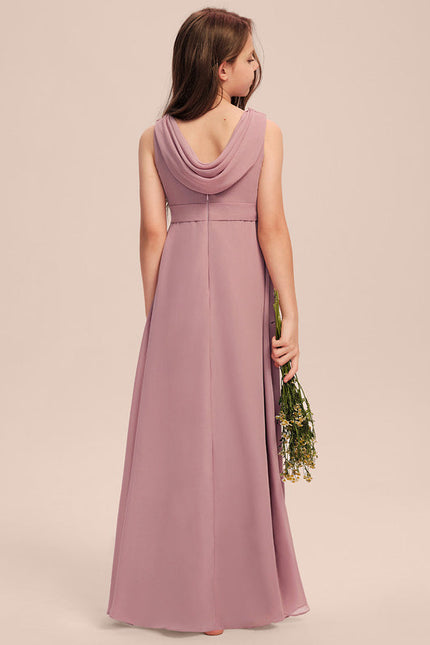 Robe Demoiselle D'Honneur Verte Éthérée - gallery 5