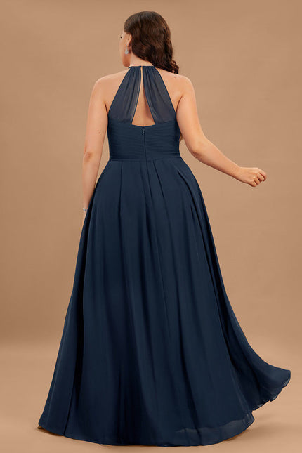 Robe Demoiselle D'Honneur Drapé Aérien - gallery 6