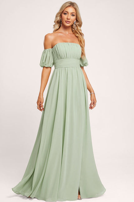 Robe Demoiselle D'Honneur Émeraude Douce - gallery 2