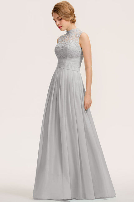 Robe Demoiselle D'Honneur Brume Argentée - gallery 2