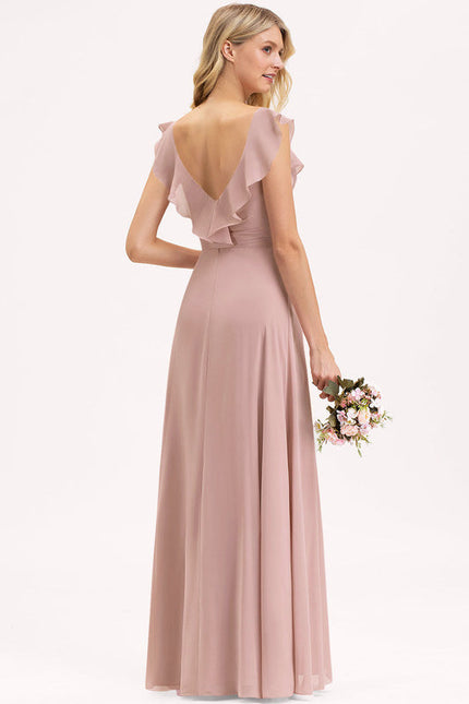 Robe Demoiselle D'Honneur Rose Douceur - gallery 4