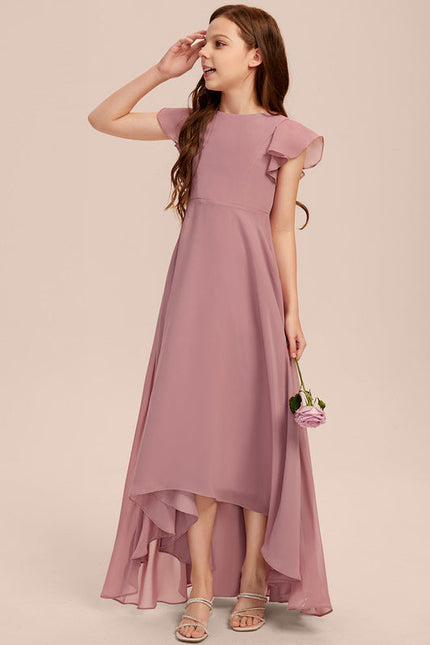 Robe Demoiselle D'Honneur Nuit Marine Fluide - gallery 7