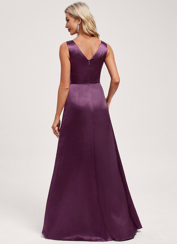 Robe Demoiselle D'Honneur Violet Opulent - gallery 4