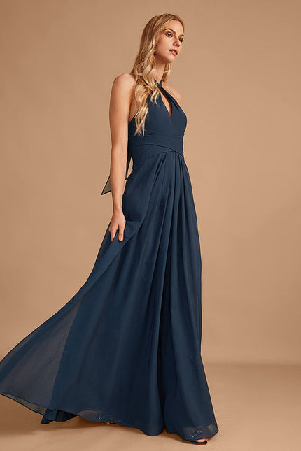 Robe Demoiselle D'Honneur Mousseline Éthérée - gallery 1