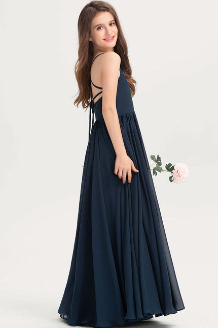 Robe Demoiselle D'Honneur Longue Élégante - gallery 3