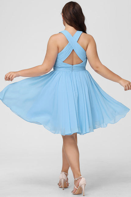 Robe Demoiselle D'Honneur Chiffon Éclat - gallery 5