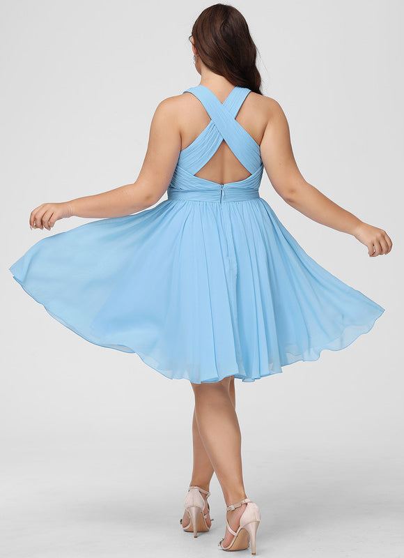 Robe Demoiselle D'Honneur Chiffon Éclat - gallery 5