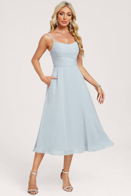 Robe Demoiselle D'Honneur Mousseline