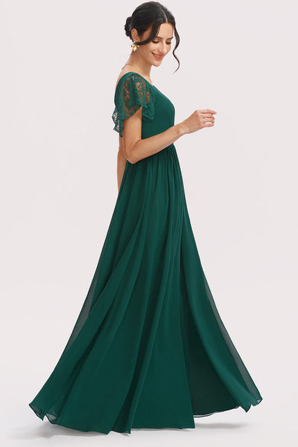 Robe Demoiselle D'Honneur Fluide Rose Pâle - gallery 1