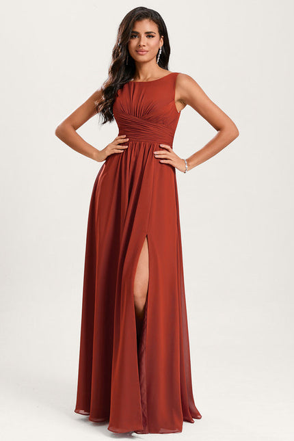 Robe Demoiselle D'Honneur Émeraude Fluide - gallery 4