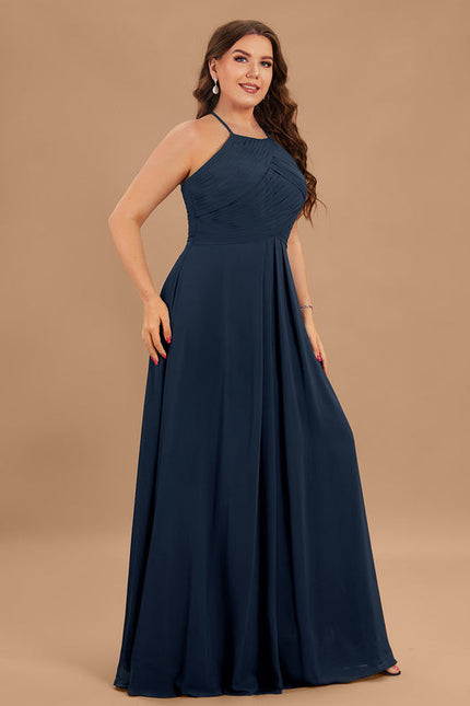 Robe Demoiselle D'Honneur Drapé Aérien - gallery 7