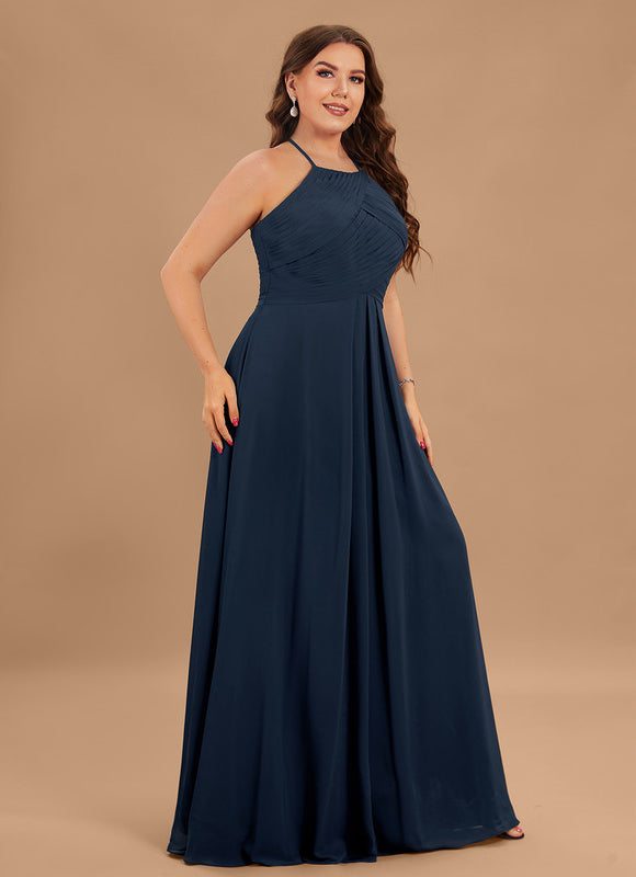 Robe Demoiselle D'Honneur Drapé Aérien - gallery 7