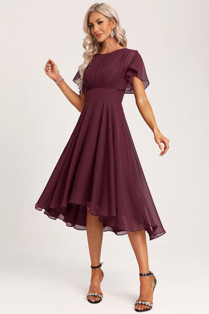 Robe Demoiselle D'Honneur Trapèze Fluidité Élégante - gallery 1