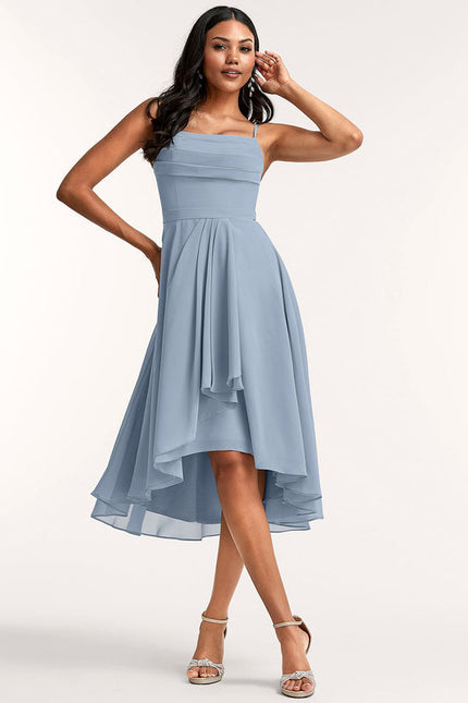 Robe Demoiselle D'Honneur Fluide Ciel Doux - gallery 2