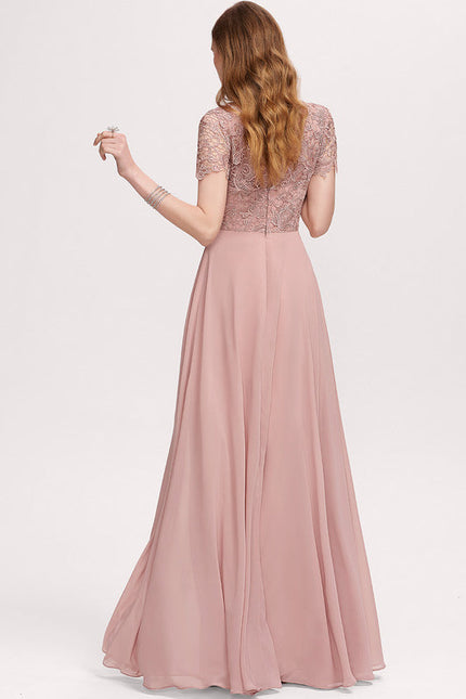 Robe Demoiselle D'Honneur Mousse Poudrée - gallery 4