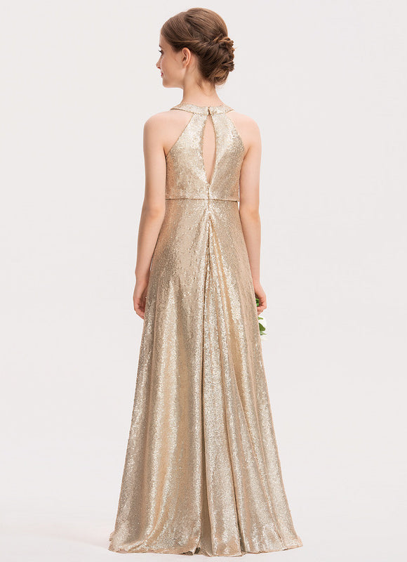 Robe Demoiselle D'Honneur Éclat Doré - gallery 1