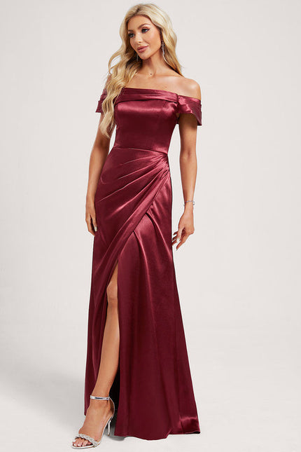 Robe Demoiselle D'Honneur Satin Cuivré - gallery 2