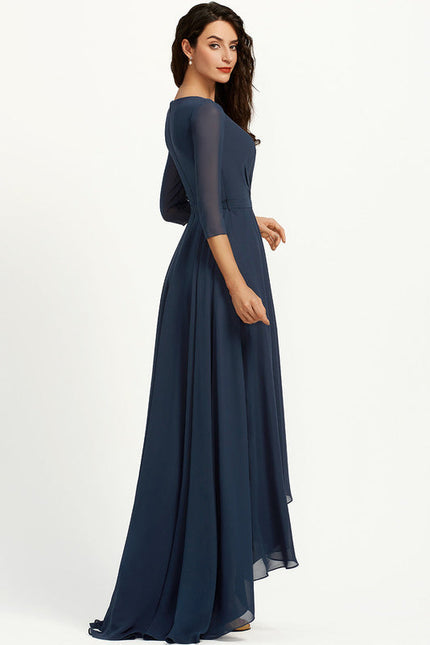 Robe Demoiselle D'Honneur Sombre Élégance - gallery 4