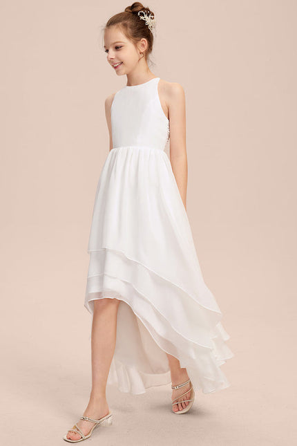 Robe Demoiselle D'Honneur Nuit Marine Fluide