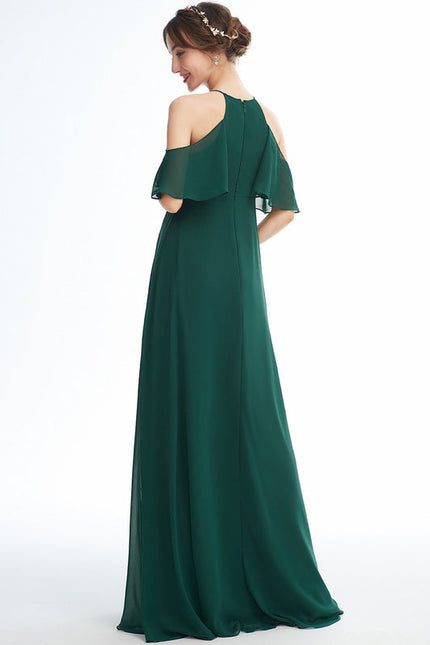 Robe Demoiselle D Honneur Vert Eucalyptus - gallery 2