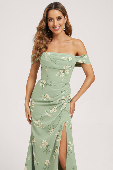 Robe Demoiselle D'Honneur Bordeaux Chic - gallery 3