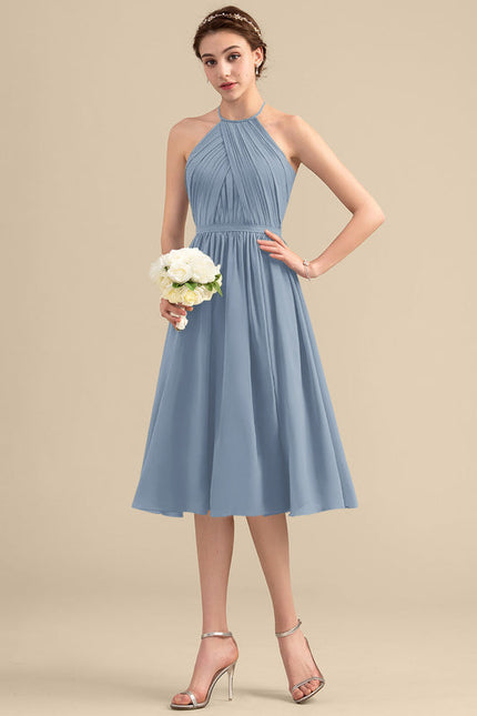 Robe Courte Demoiselle D'Honneur Femme - gallery 3